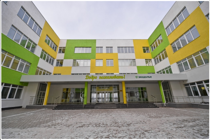 Школа в п. Экодолье Оренбургской области